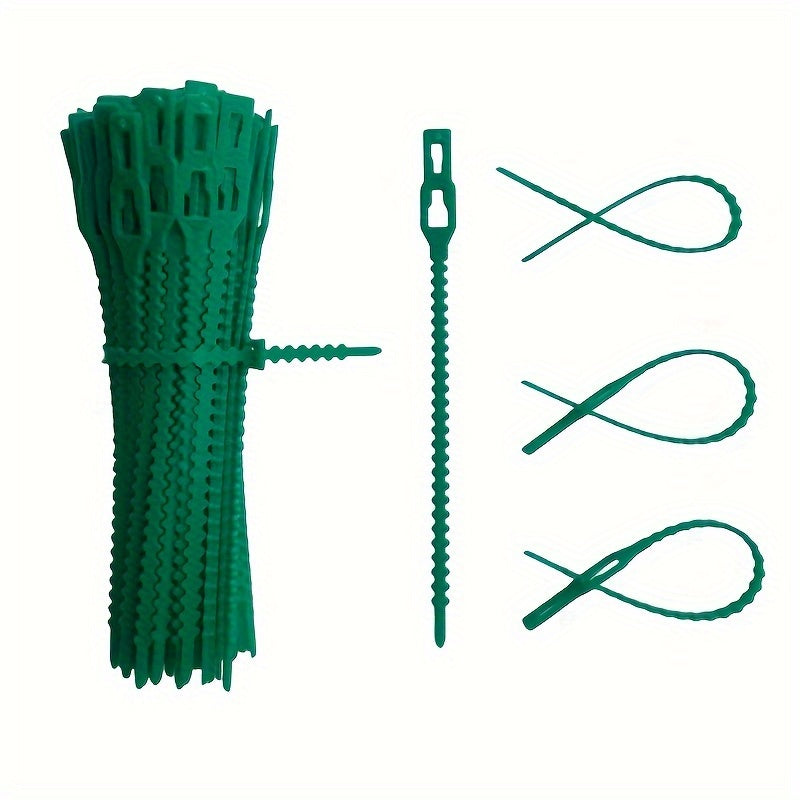 100pcs Adjustable Plant Ties - Planting Supplies Essential