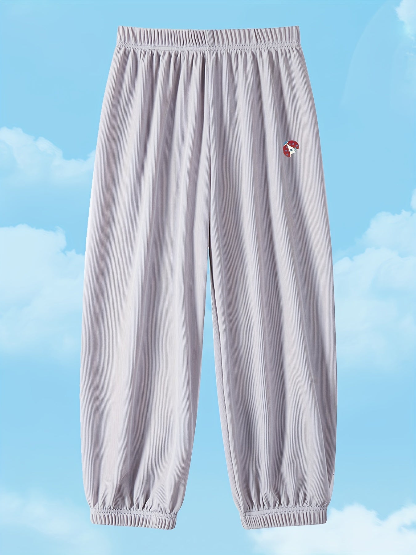 Insect Print Boys Casual Long Pants for Spring and Autumn Kids Clothing