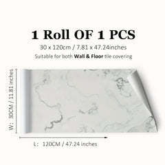 Marble Pattern Self adhesive Waterproof Floor Tile
