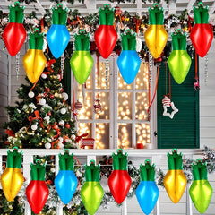 8pcs Mini Light Bulb Balloons - Birthday Christmas Year Celebrations