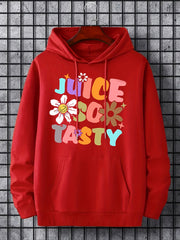 'Los Angeles' Cartoon Print Hoodie for Men