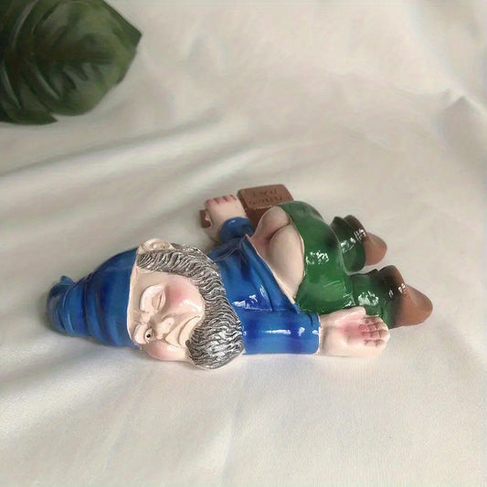 Drunken Dwarf Figurine Home Decor Indoor Display Funny Creative Figurine