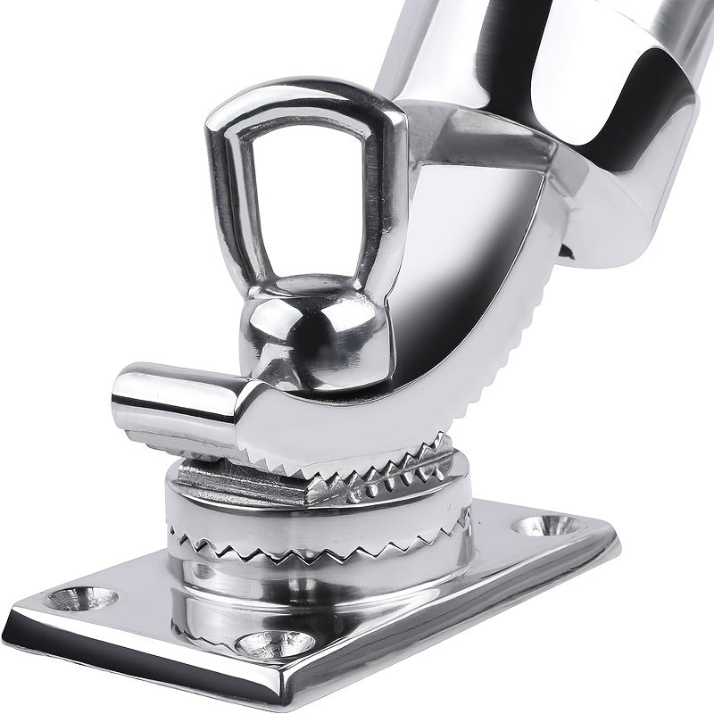 360 Degree Adjustable Fishing Rod Holder Stainless Steel Marine Hardware