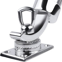 360 Degree Adjustable Fishing Rod Holder Stainless Steel Marine Hardware