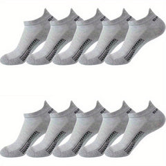 10pairs Boys Kids Thin Sweat Absorption Sports Short Socks