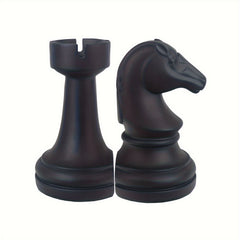 Chess Statue Book Stand Book Holder Decor Desktop Organizing Stand
