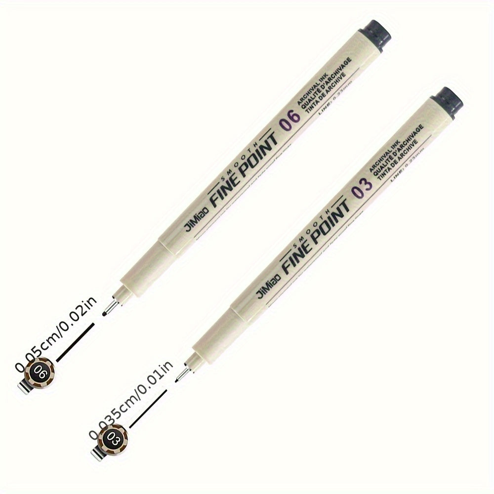 0.35mm Art Drawing Pen Waterproof Needle Tube Pen