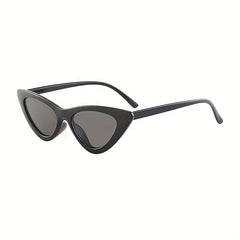 Small Frame Cat Eye Sunglasses for Men and Women - Retro Style