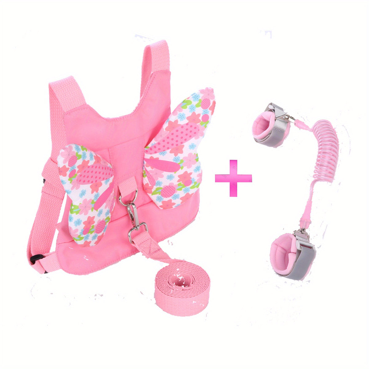 Toddler Harness Leash and Anti Lost Wrist Link for Kids Safety