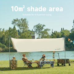 Waterproof Canopy Tent Awning for Camping - 4 Person