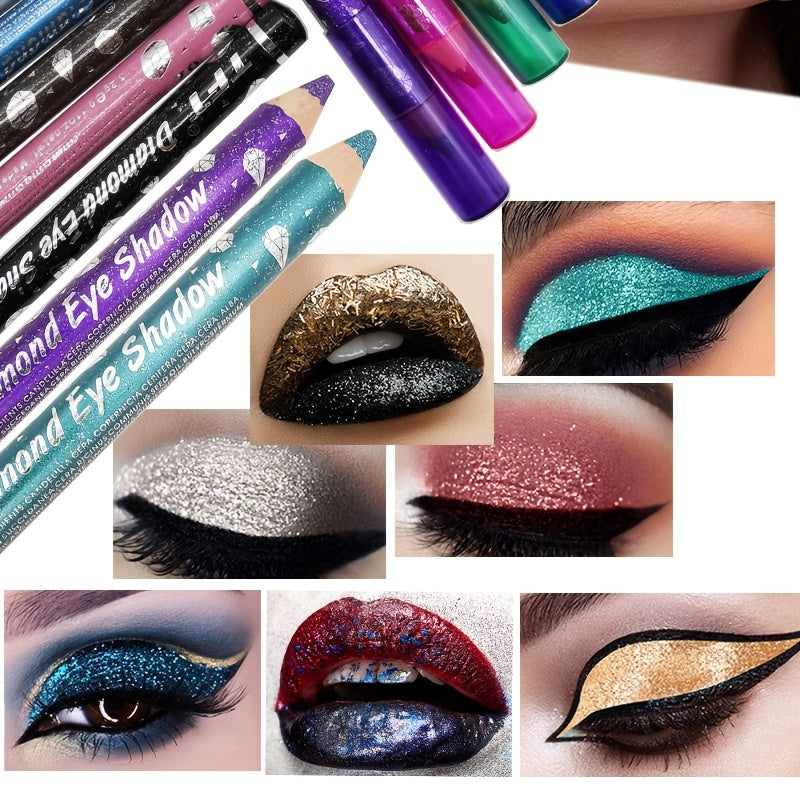 Colorful Eyeshadow Pencil High Pigmented Eyeliner Stick