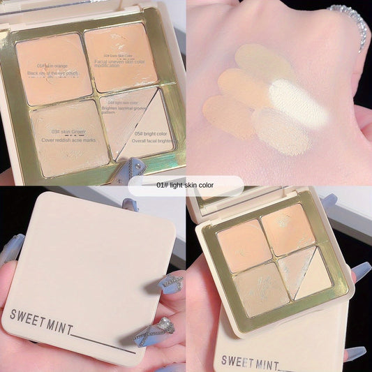 Traceless Five Concealer Palette Scar Covering Artifact Flawless Cream Concealer