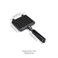 Square Waffle Baking Pan For Gas Aluminum Roasting Pan