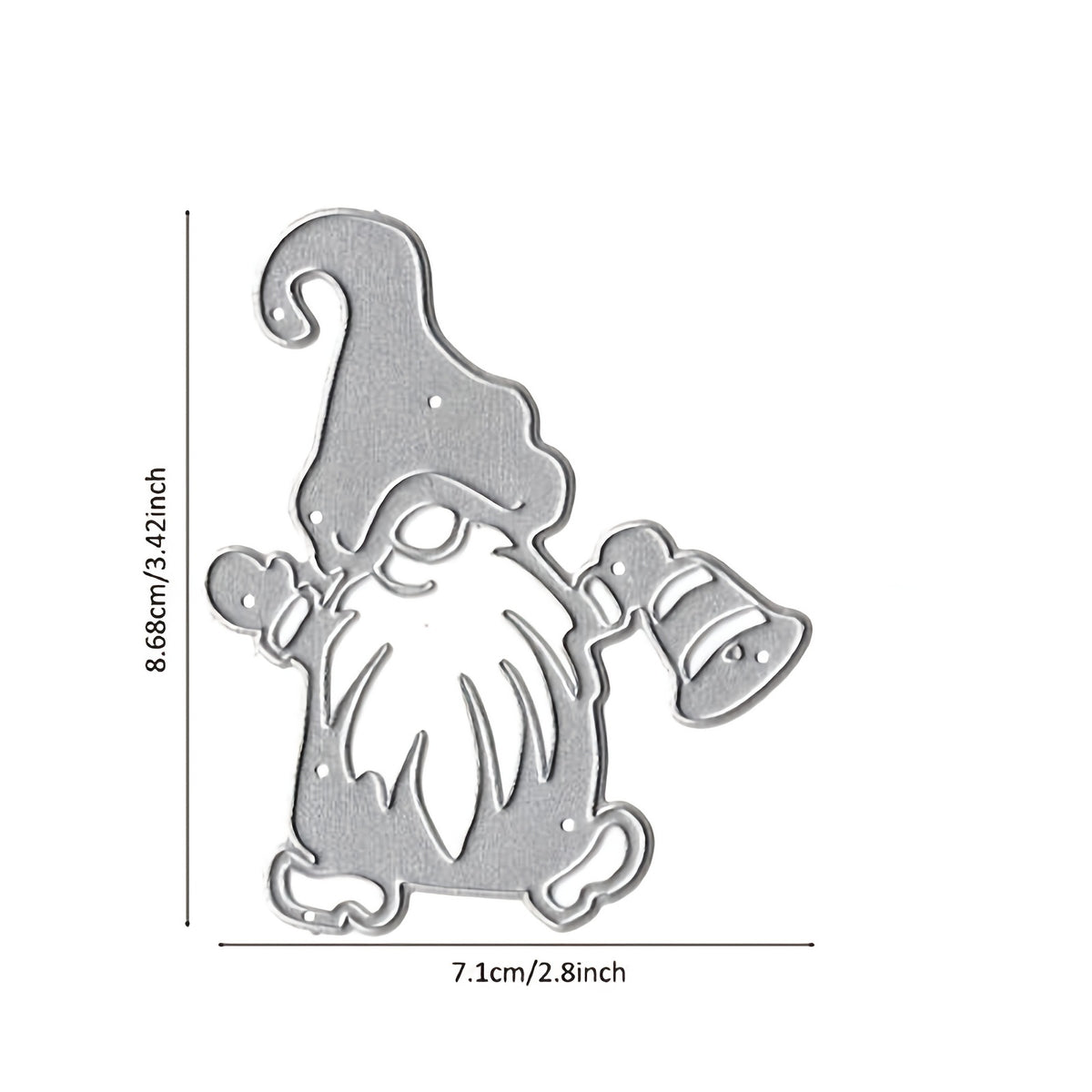 Christmas Santa Claus Die Cuts Snowflake Santa Cutting Dies DIY Scrapbooking
