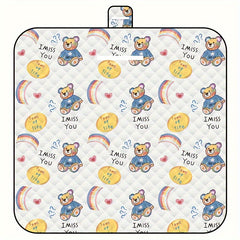 Collapsible Waterproof Beach Mat 149 X 198 Inch