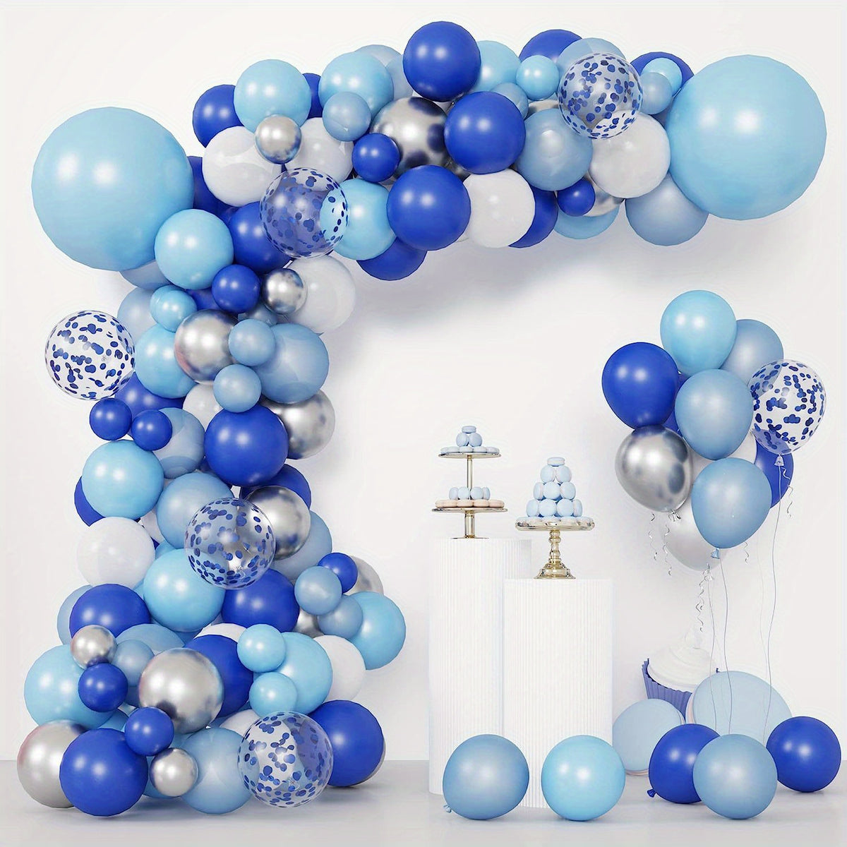 130pcs Sequin Balloon Garland Arch Kit for Party Decoration