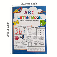 YUYNLEP Alphabet Workbook Tracing & Coloring Activities