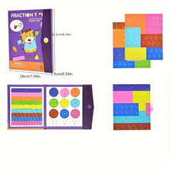 Interactive Fraction Learning Book for Kids