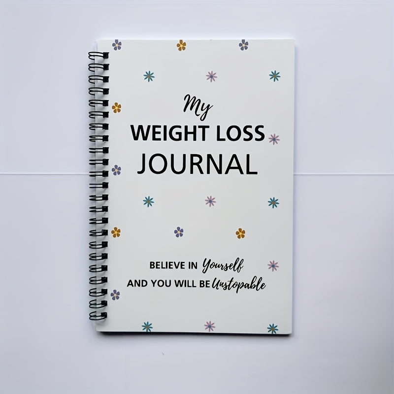 Floral Weight Loss Journal & Fitness Planner
