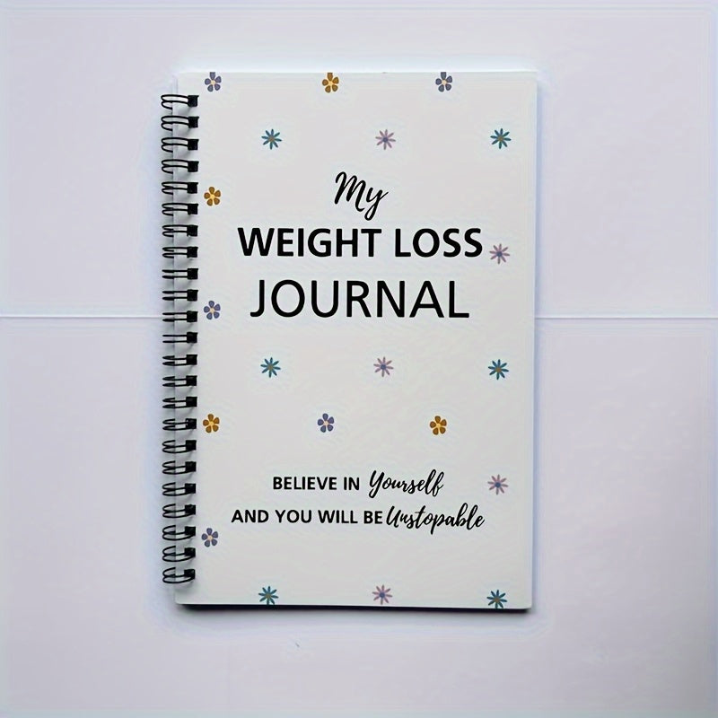 Floral Weight Loss Journal & Fitness Planner