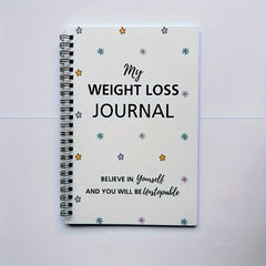 Floral Weight Loss Journal & Fitness Planner