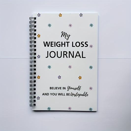 Floral Weight Loss Journal & Fitness Planner