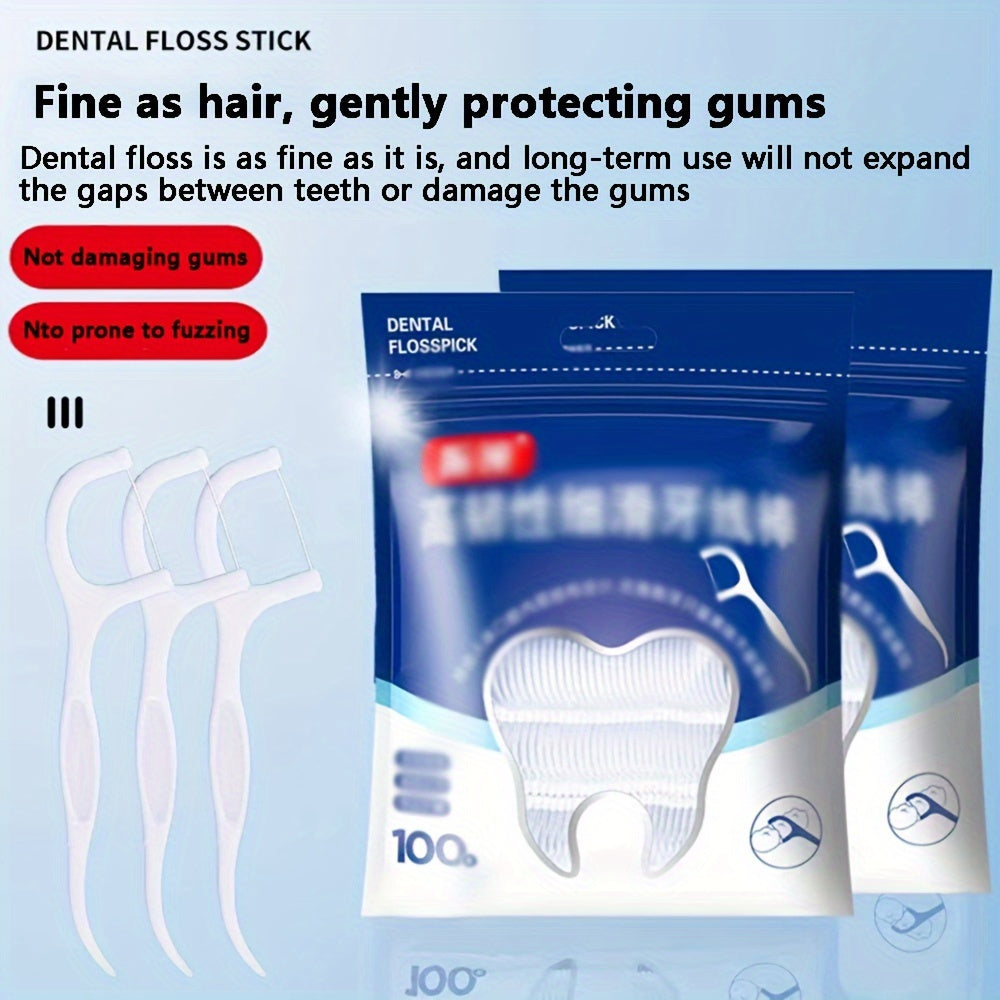 Portable Disposable Dental Floss for Deep Tooth Cleaning & Oral Care