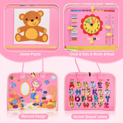 Busy Board Sensory Activity Game Toy