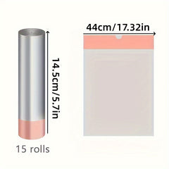 75 Thickened Drawstring Garbage Bags for Home Kitchen Cleaning