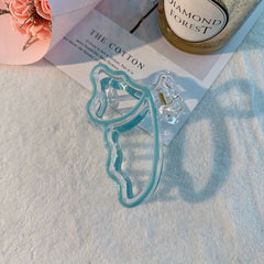 Bow Shaped Nonslip Hair Claw for Women Girls