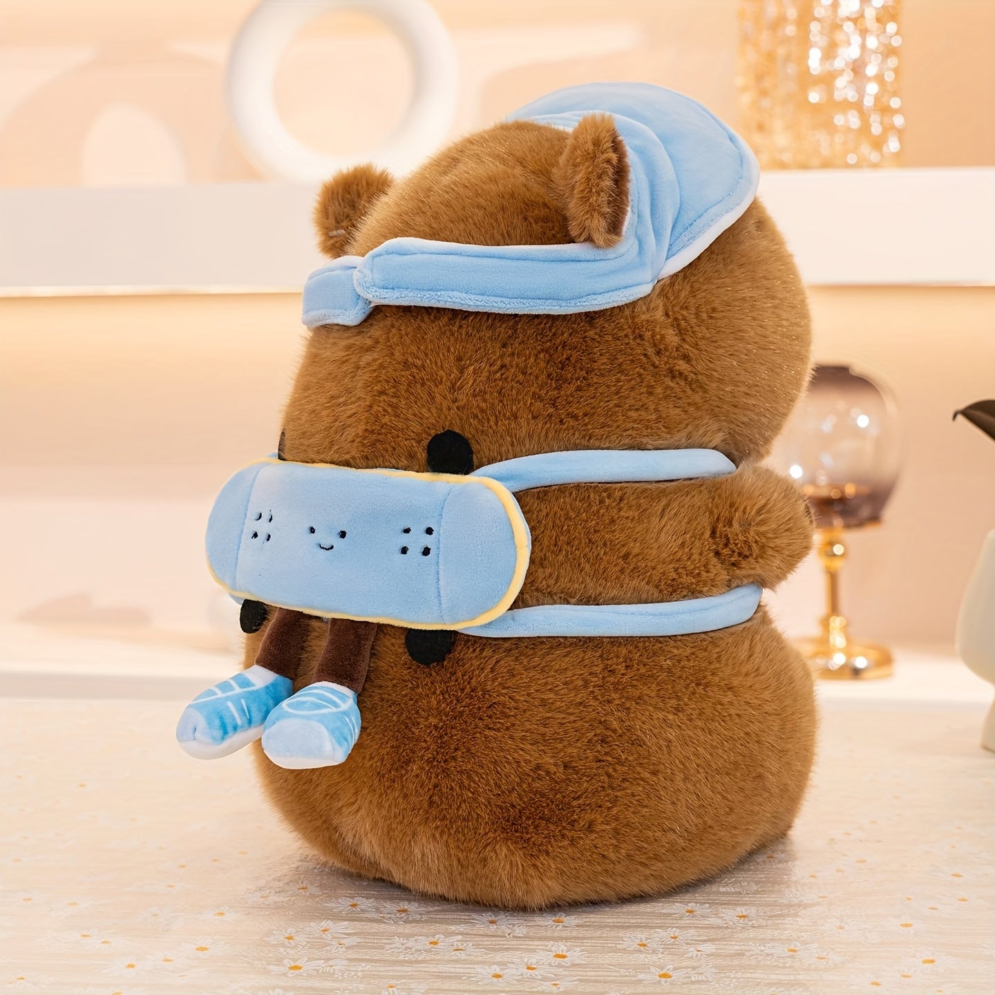 Fluffy Capybara Plush Toy 4 Styles - Perfect Halloween B