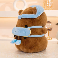Fluffy Capybara Plush Toy 4 Styles - Perfect Halloween B