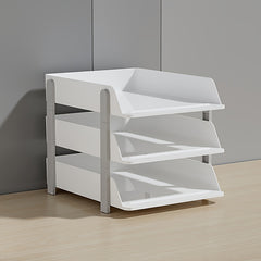 Desktop Stationery Storage Box Stackable File Storage Basket