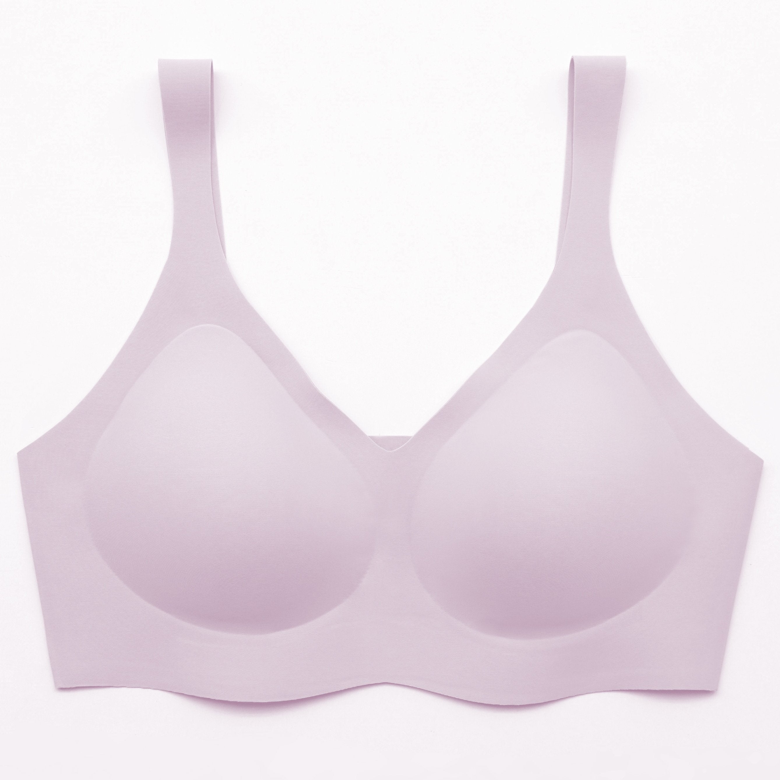 Soft Seamless Wireless Bra Full Coverage Comfy Everyday Lingerie