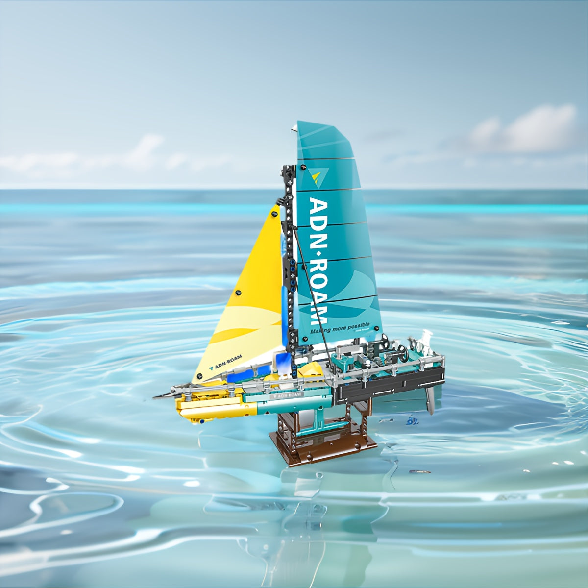 1000 pcs Sailboat Building Block Model - High Difficulty - Christmas Gift