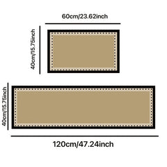 24x16in Anti Slip Diatomaceous Floor Mat for Kitchen Areas