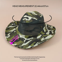 Outdoor Camouflage Bucket Hat Sun Hat