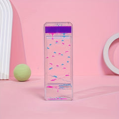 Liquid Hourglass Timer Stress Relief Toy - Birthday Gift