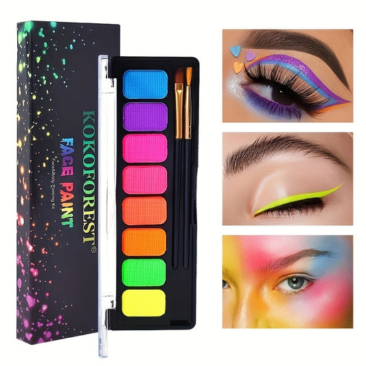 Water Activated Makeup Palette for Art Halloween Parties