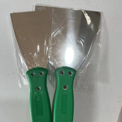 4pcs Putty Set Stainless Steel Green Paint Tool