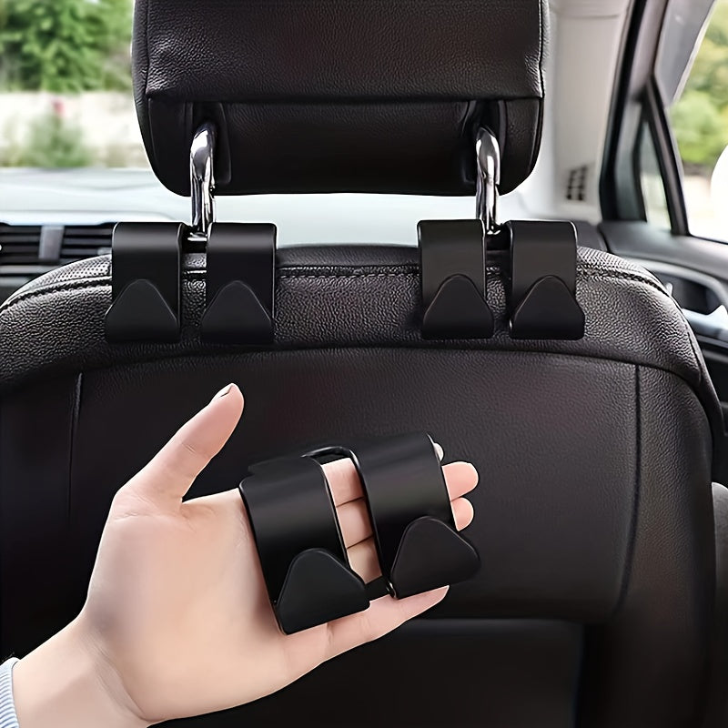 2pcs Car Seat Back Hook Headrest Hanger Universal Interior Accessories