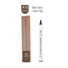 Waterproof Liquid Eyebrow Pencil Long Lasting Makeup 4 Colors