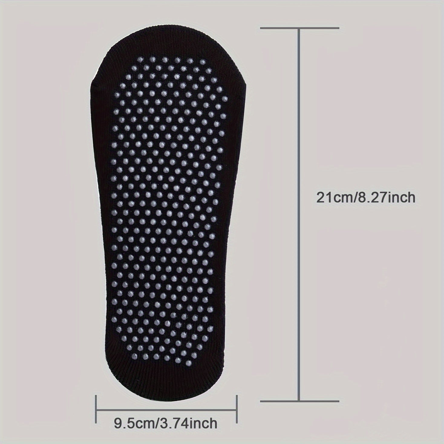 Women's Cushioned Padded Anti Slip Pilates Socks