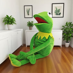 Green Frog Animation Plush Hand Puppet