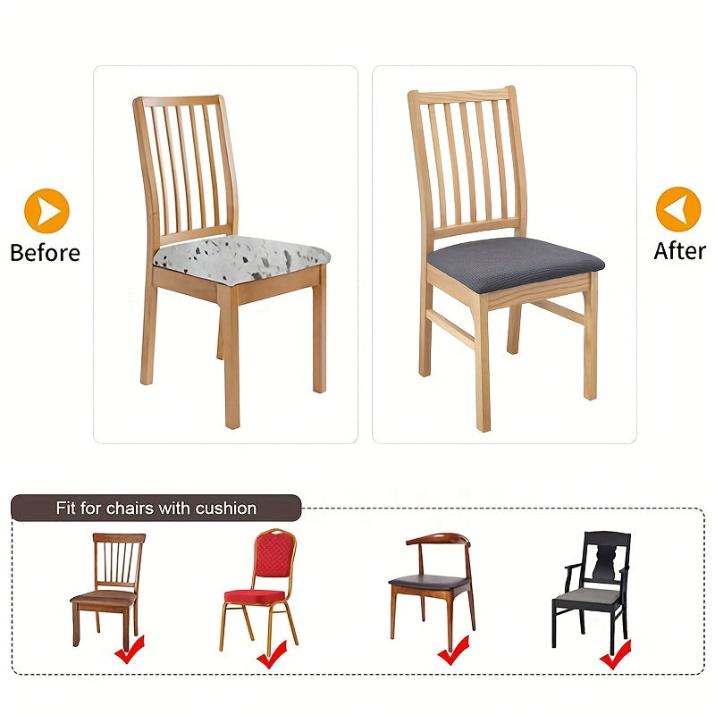 Waterproof Dining Chair Slipcover Furniture Protector for Home Decor