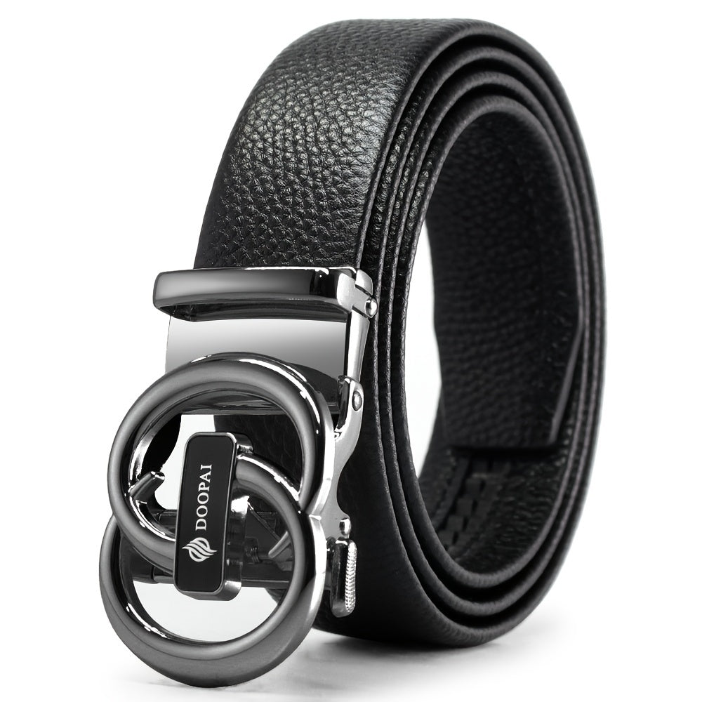 DOOPAI Men Belt Male High Belt Strap Vintage Jeans For Women Men Casual