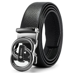 DOOPAI Men Belt Male High Belt Strap Vintage Jeans For Women Men Casual