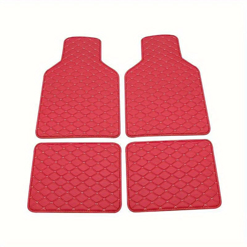 4pcs Universal Waterproof Car Floor Mats