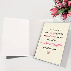 Funny Happy Birthday Card For Daughter - Daughter Gift From Mom Or Dad
