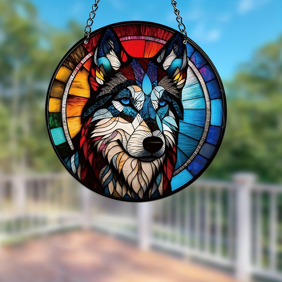Dog Memorial Suncatcher - Sympathy Gift for Pet Loss